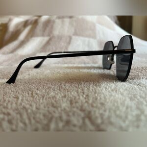 Steve Madden Hex Shaped Sunglasses